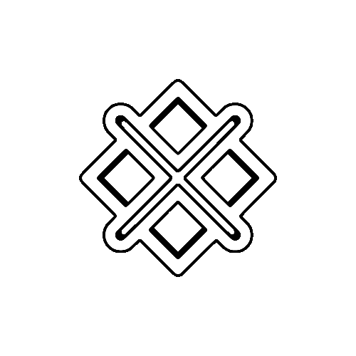 An extranthrope symbol, depicted as a diamond with an X going through it.